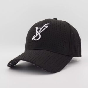 Black side hat