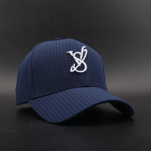 Blue side hat